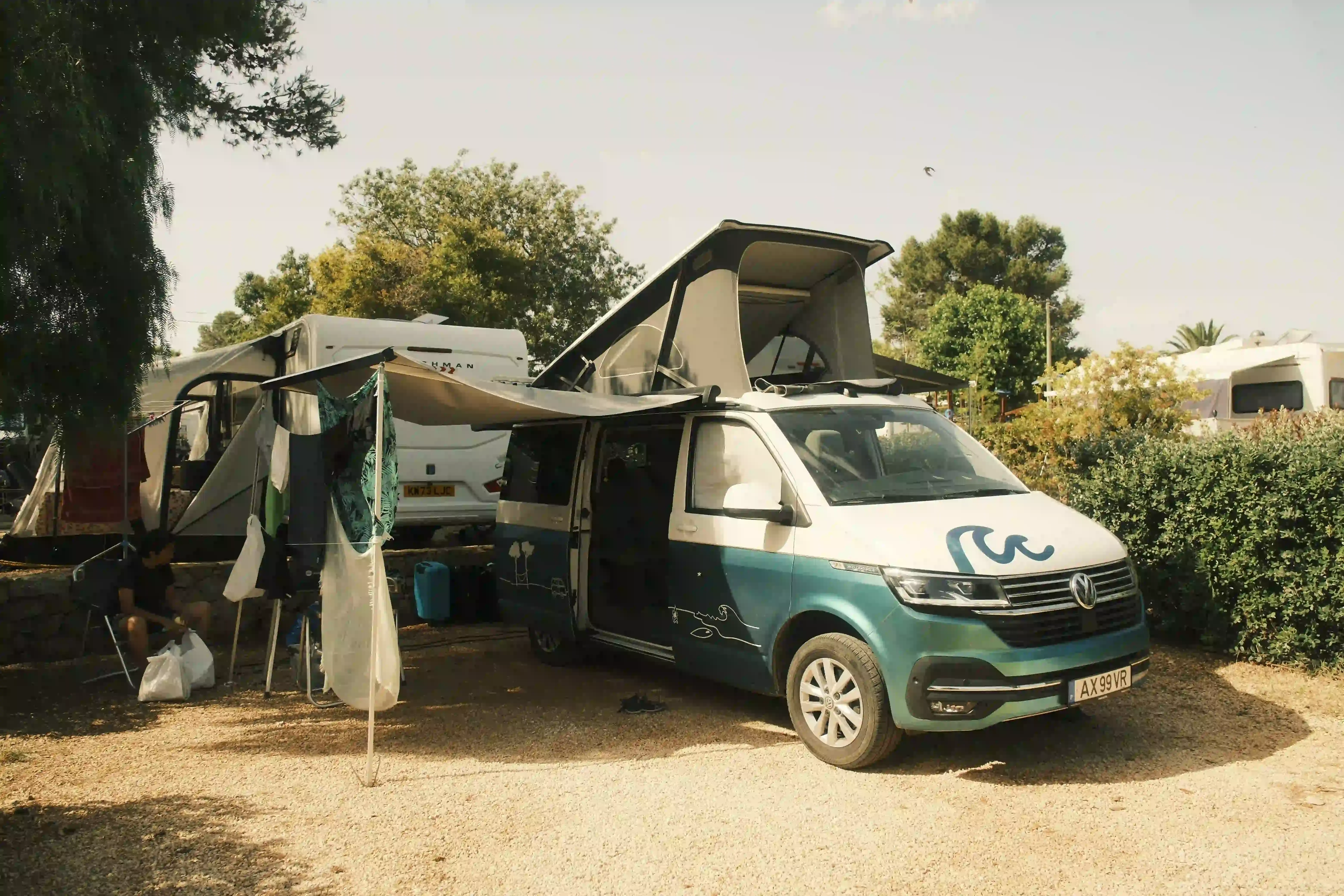 Campervan in Lagos, Portugal